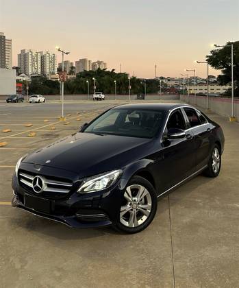 MERCEDES-BENZ C 180 1.6 CGI AVANTGARDE 16V TURBO GASOLINA 4P AUTOMÁTICO MERCEDES-BENZ C 180 1.6 CGI AVANTGARDE 16V TURBO GASOLINA 4P AUTOMÁTICO